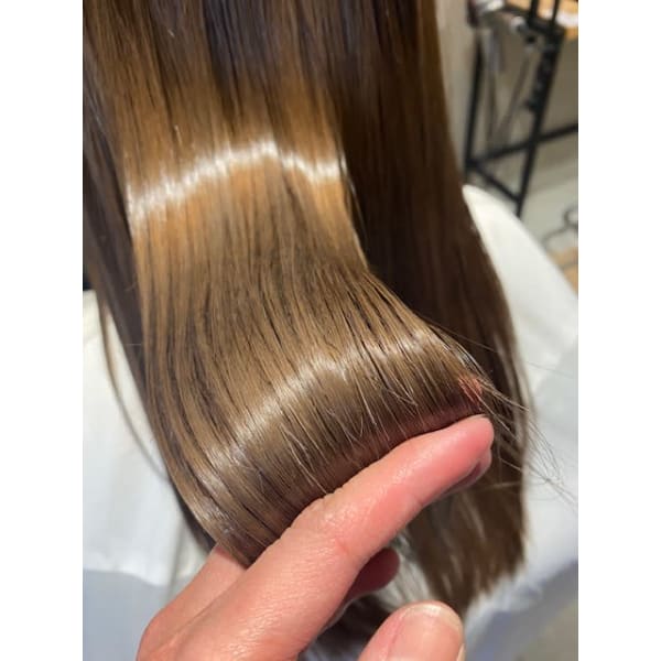 “美髪”【改質改善レベル★★★★☆】幹細胞髪質改善トリートメント+カット-自由が丘-