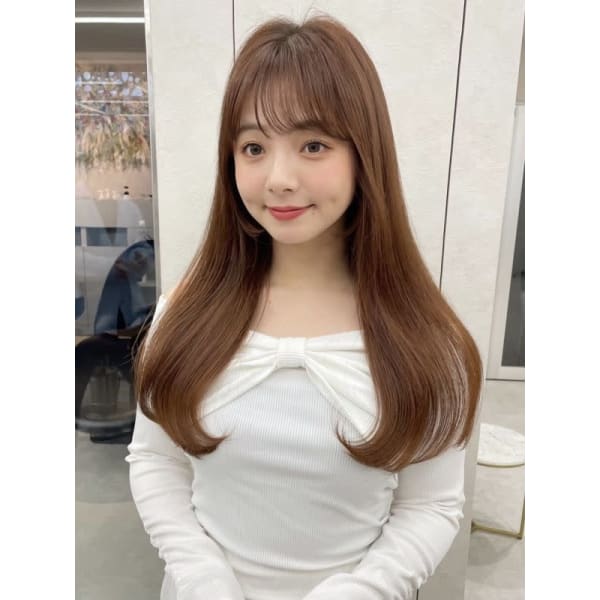 カット+美髪カラー+髪質改善クイックトリートメント¥7980(博多/祇園/学割)