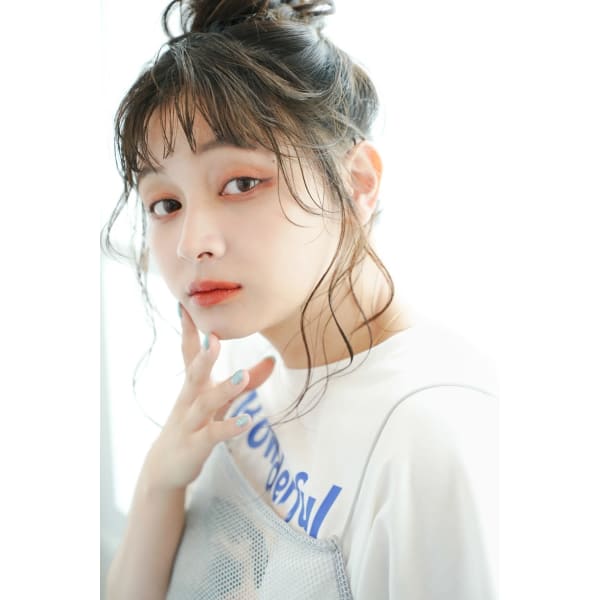 【魔法のナノバブル】似合わせカット＋泡パックスパ＋トリートメント￥7150