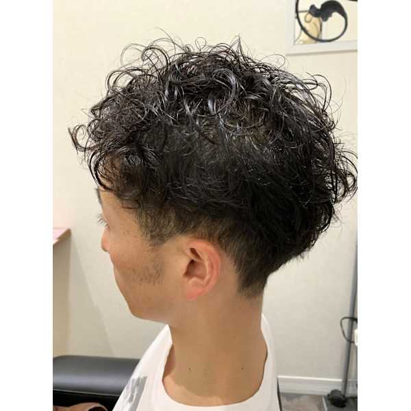 【男性限定】アレンジ自由自在に☆パーマ＆カット￥8,300