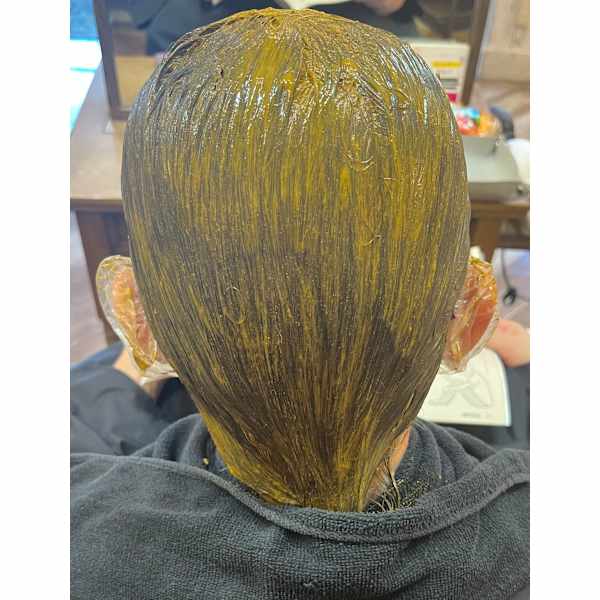 【最高級ヘナ】ラジャスタン州ソジャット地方のヘナ使用