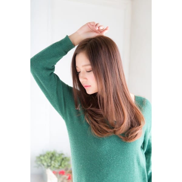 【２周年記念クーポン】カット＋カラー＋カシミヤプレミアムトリートメント¥11900