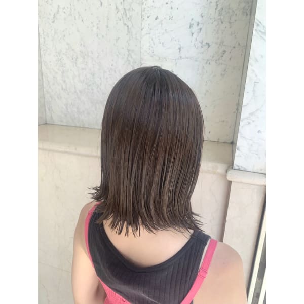 【期間限定】カット+艶カラー+クイックハホニコTr　　8000円