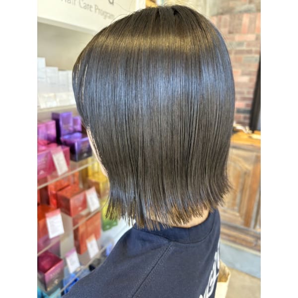 ご新規★【ダメージ軽減】骨格補正カット+カラー+マイフォース