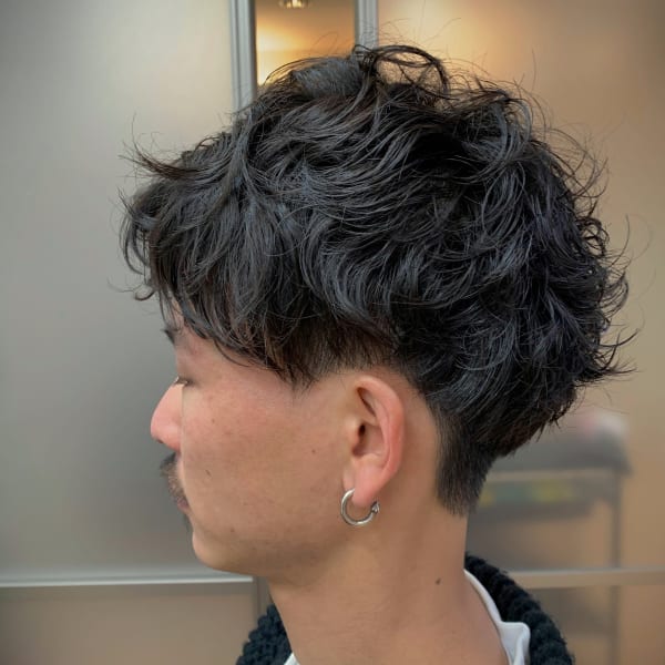 メンズカット+ヘッドスパ+眉毛カット