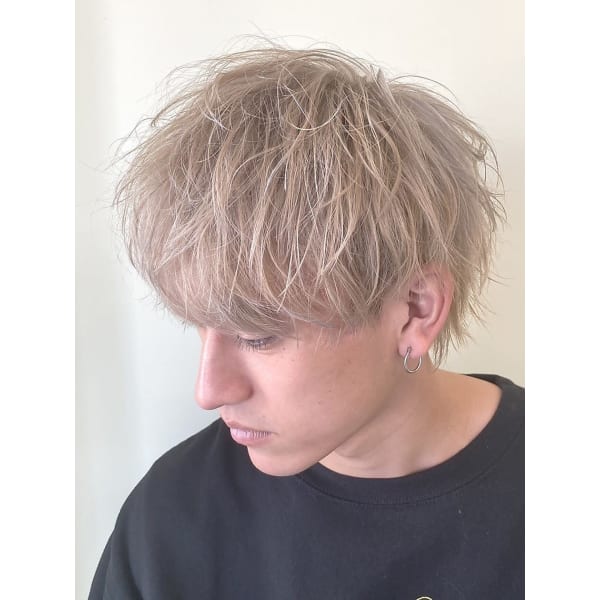 【メンズ限定】似合わせカット+ブリ-チオンカラ- ¥18100→¥14500