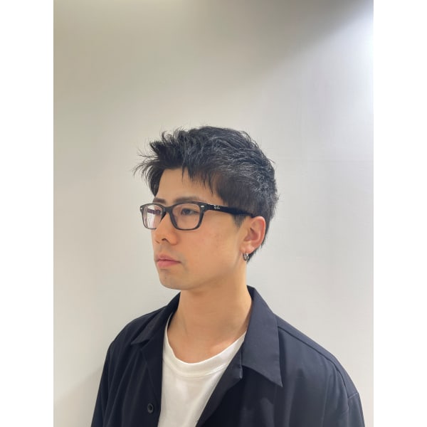 【早稲田店・初回・メンズ限定】『リファビーナ』付き・メンズカット＋眉カット　25％OFF　
