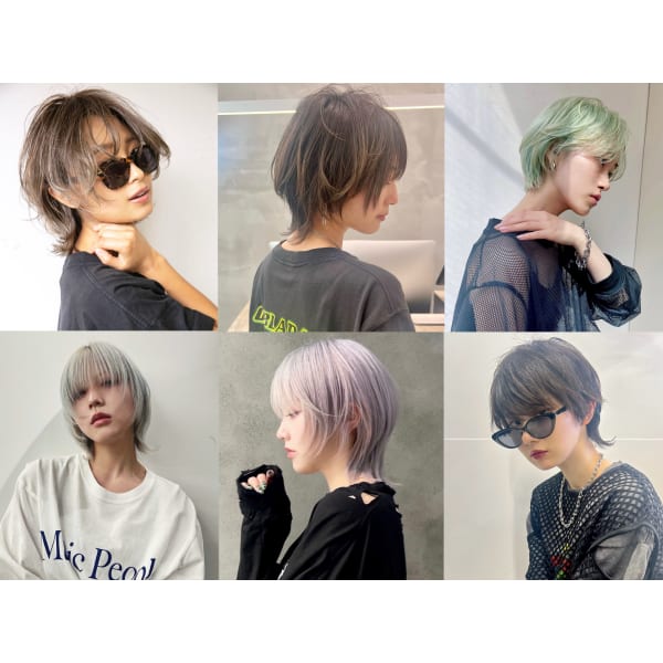 【指名なし限定】W－TOKYO小顔ウルフカット