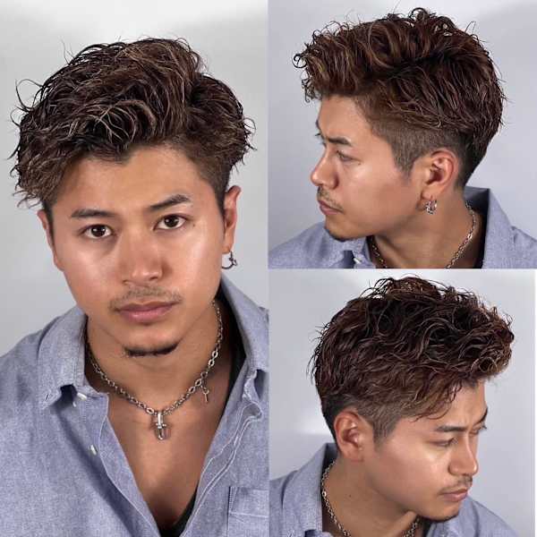 【二回目以降メニュー】カット＋パーマ￥13090〜【新宿駅】