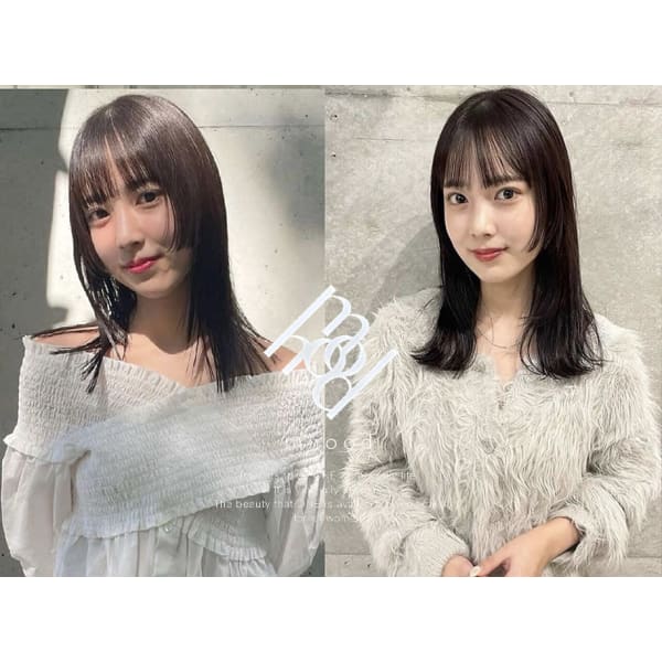 【担当ネット指名限定/YUKA&YUI】カット+カラー+TOKIO5stepTR ¥7900