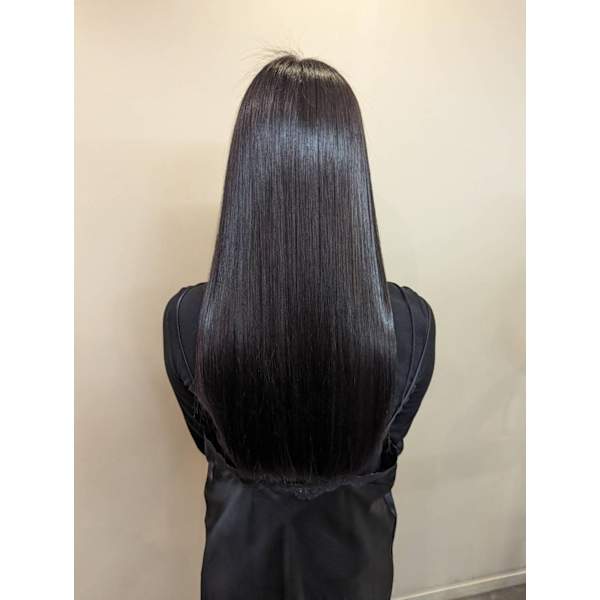 ♪天使のツヤ♪髪質改善カラーコース　￥17,600(税込)