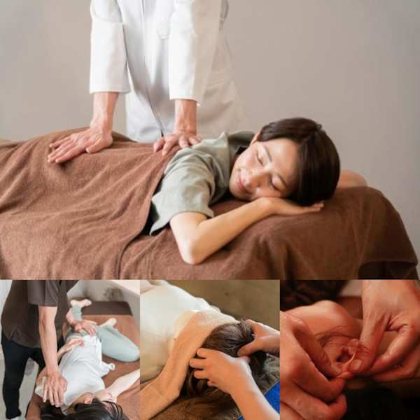 【2】頭ほぐし・3Dもみほぐし ミディアム70分