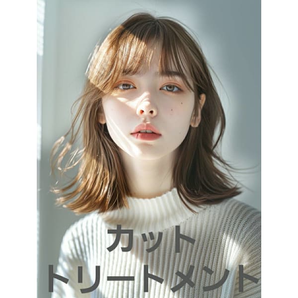 ★DUNOこだわりカット＋ディープレイヤー＋超音波