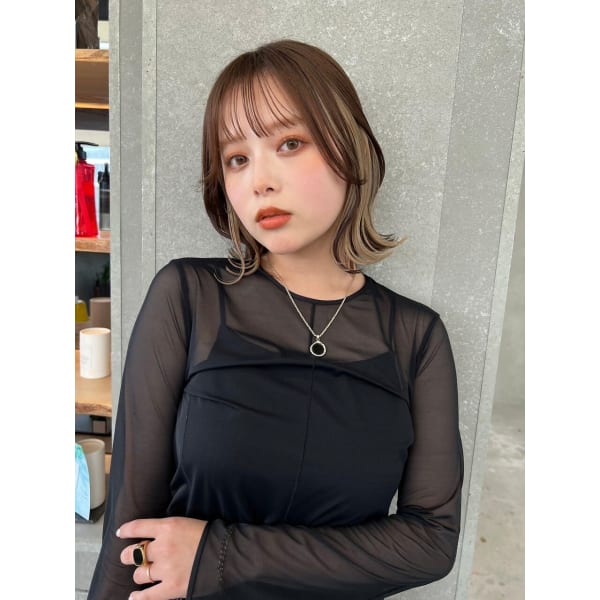 似合わせ小顔カット＋髪質改善TR 【仙台／仙台駅前／髪質改善】