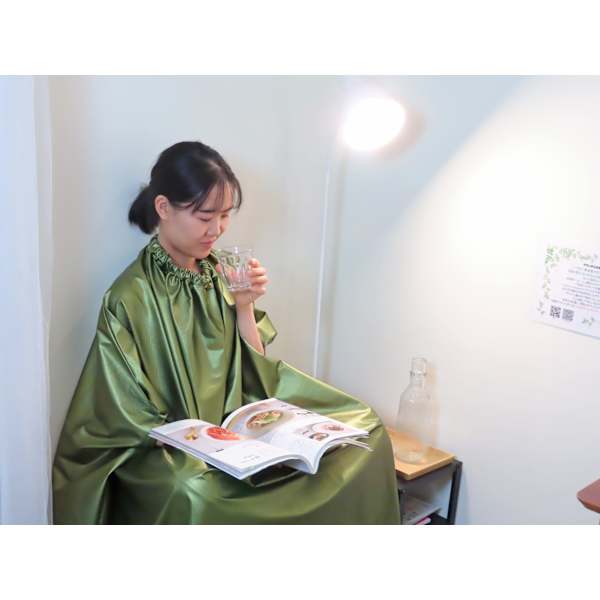 温活/腸活/体質改善★生理痛でお悩みの方限★よもぎ蒸し+美腸ケア(腸もみ)で根本改善120分