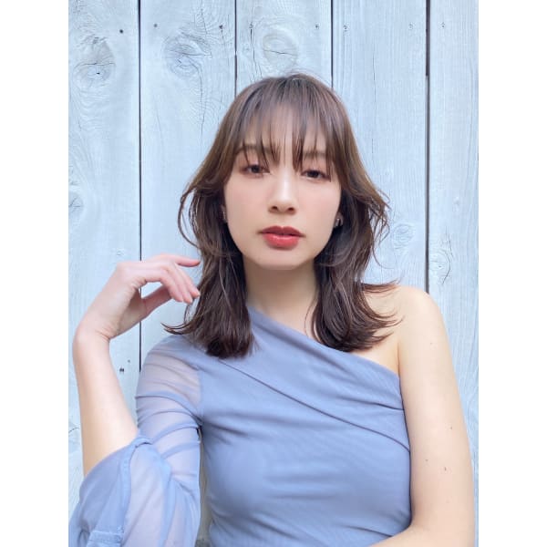 【平日限定】カット+髪質改善カラー+1stepトリートメント¥17,600→¥9,350