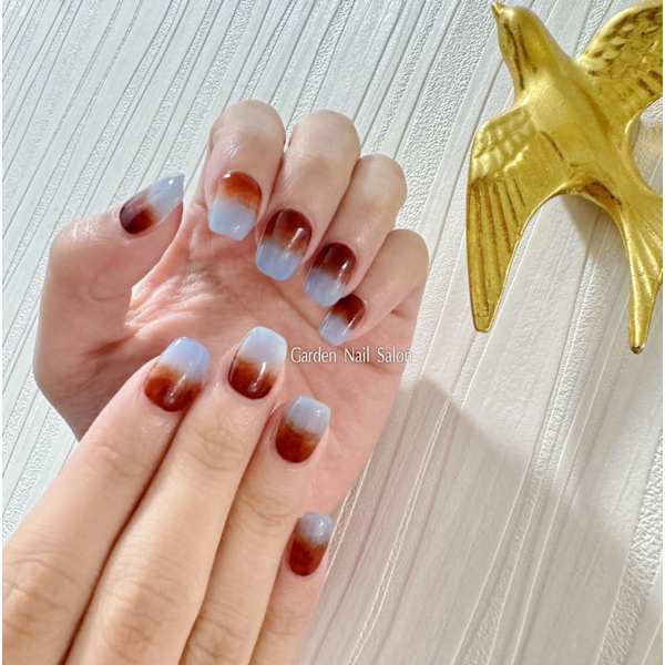 【ハンド】アンニュイな雰囲気漂うニュアンスデザイン定額コース¥8500