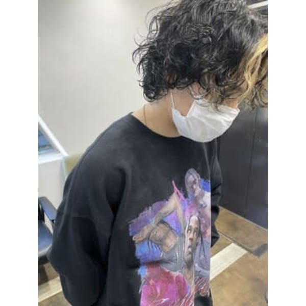 ダメージレスメンズパーマ＋カット※堀本　kyoka 専用　フリー予約不可