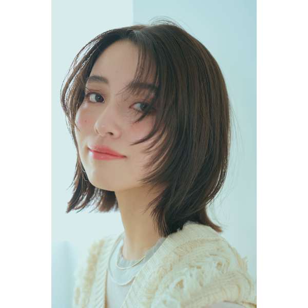 顔周りカット+N.カラー+ハホニコトリートメント¥6500