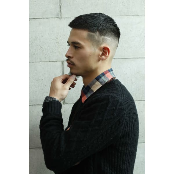 【土日限定10%オフ】スモールプラン（カット＋顔そり＋眉メンテ）「5850円」