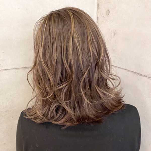 カット+ハイorローライト<白髪ぼかし>¥11,000【初回~3回目まで】