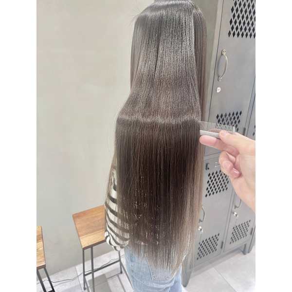 【新規限定♪】艶縮毛矯正＋ディープレイヤーTr【渋谷】