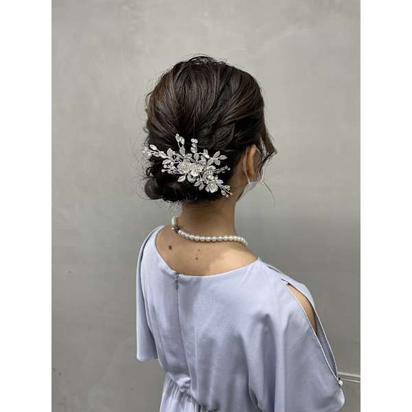 【☆カジュアル華やかパーティーヘアセット☆】