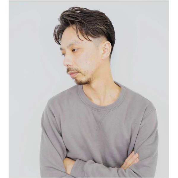 自然に決まる、色気のある男のスタイル! セクパン+メンズカット