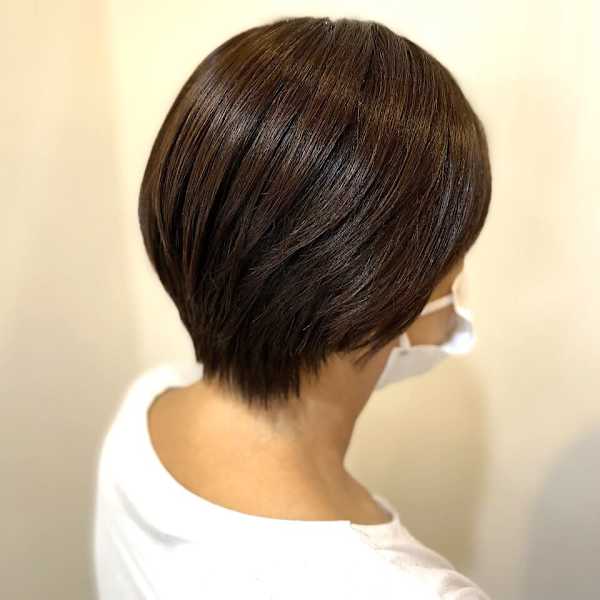 【明るく染まる白髪染め】ナチュラルグレイカラー+カット¥6,200~