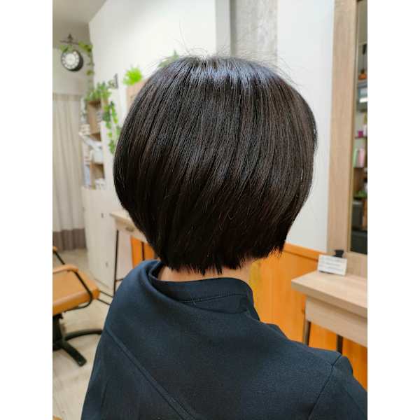 N【艶髪コース】カット+オーガニックカラー+艶トリートメント+スパ10分 ￥11400