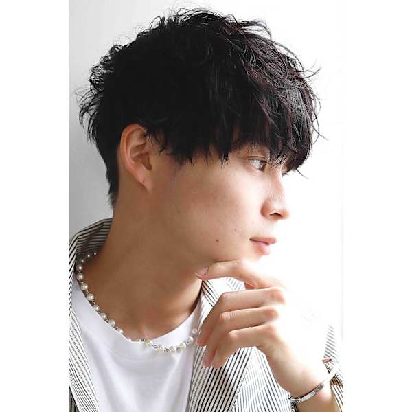 メンズカット + 眉カット + 炭酸スパ　¥5600