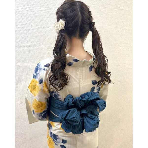 【お出掛け前や花火大会などに!!】 各ヘアセット