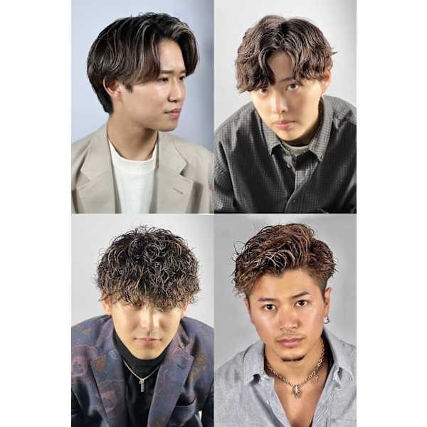【顔剃り、眉毛付き】シンプルカットコース＋ご相談パーマ☆60分　13090〜【上野/秋葉原】