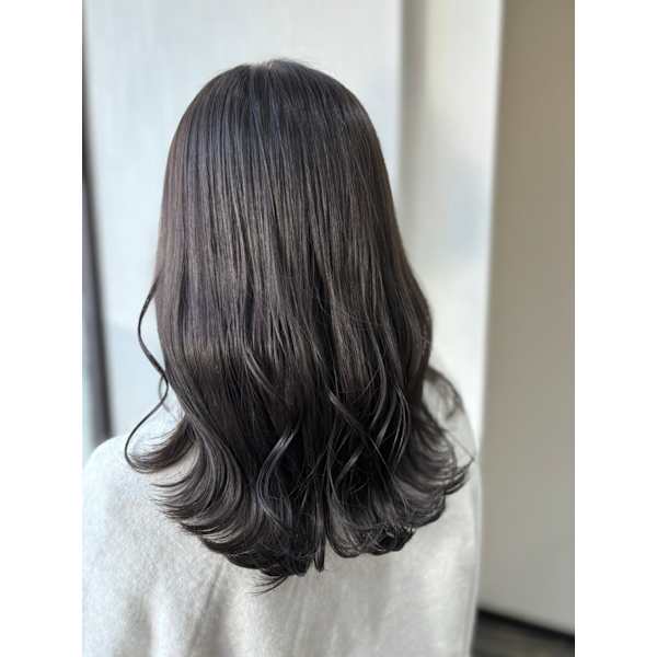 【透け感カラー!】アディクシーカラー+カット+1stepトリートメント¥9200