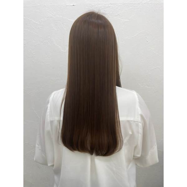 【カラーエステ】トレンドカラー+頭皮デトックス+髪質改善・予防美容