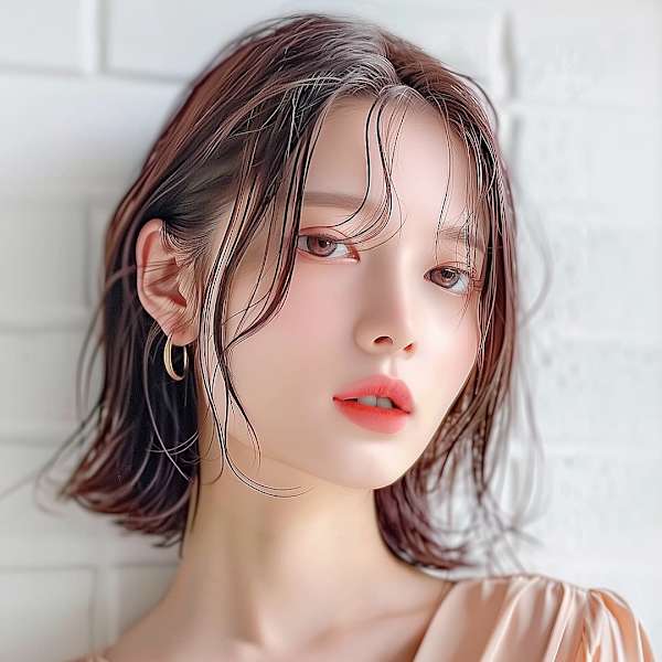 【艶髪をお約束プレミアムカラー★】カット+カラー　￥9000