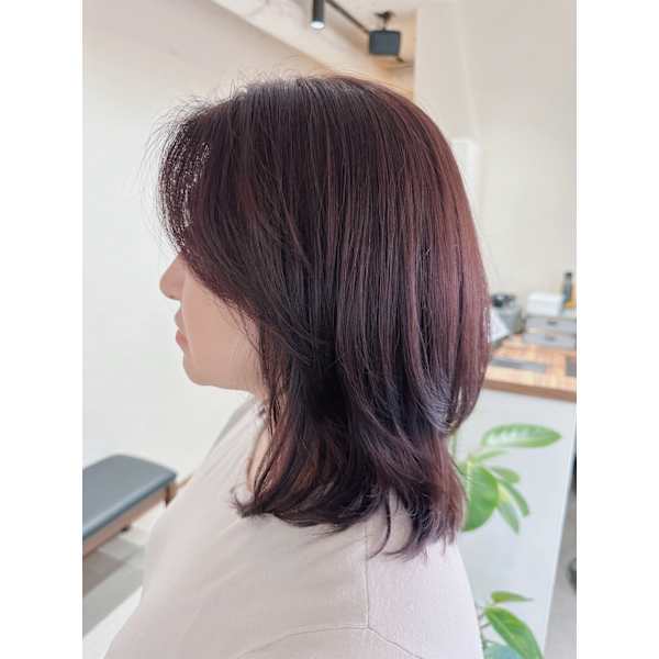 Tゾーンカラー＋髪質改善トリートメント