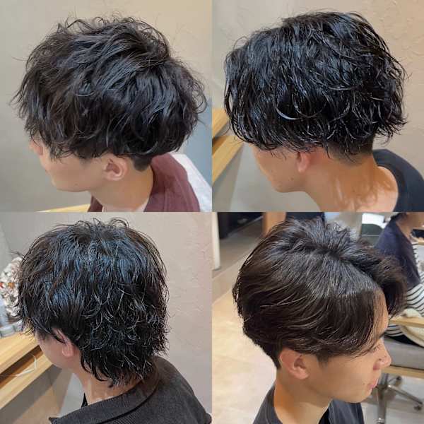 パーマに迷ったら【立石限定】メンズカット+パーマ/ワンカール/ツイストスパイラル/波巻きパーマ