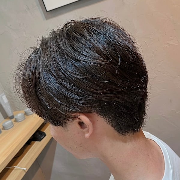 【立石限定】メンズカット+ワンカールパーマ/ニュアンスパーマ