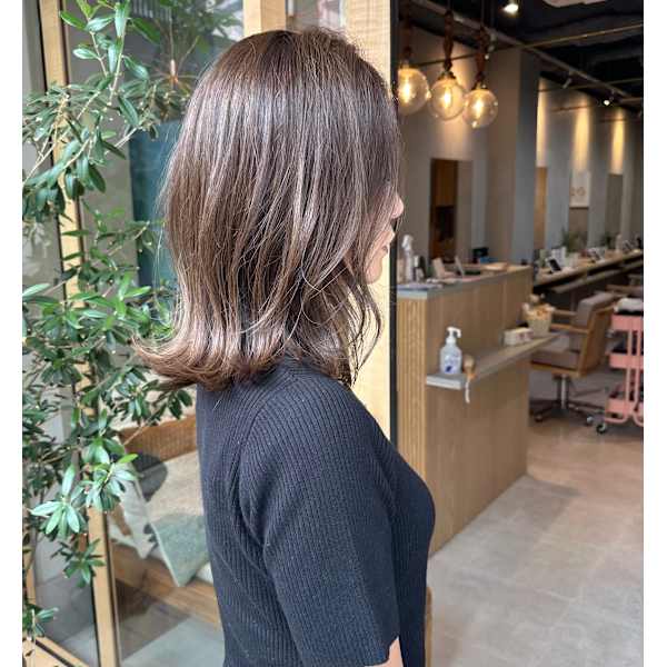 人気No.1・透明感のあるツヤ髪へ・・・カット＋カラー＋ウルトラファインバブル美髪ケア