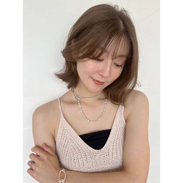 【当店人気No1】カット+カラー+クイック髪質改善TR〈銀座/銀座駅/東銀座駅〉