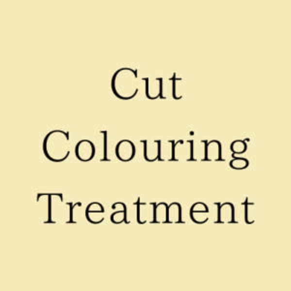 【透明感＆ツヤ感】カット+アドミオカラー+コアミートリートメント（ホームケア付）