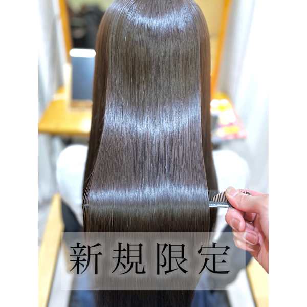 ＊新規限定＊髪質改善３step【TOKIOトリートメント】+うる艶カラー（白髪染め可）￥５６００