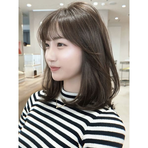 似合わせカット+アイロン仕上げ&レクチャー♪ ¥5500 ⇒ ¥4900