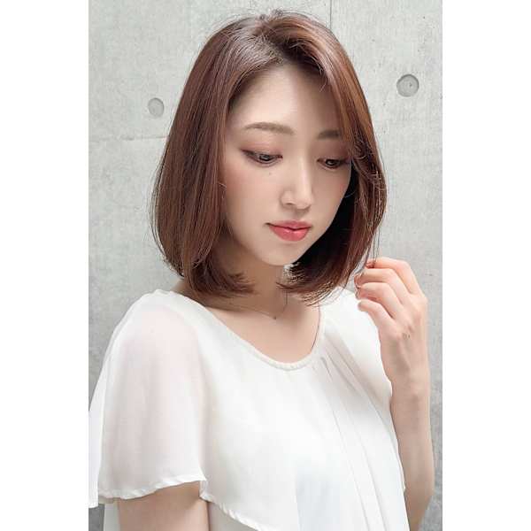 【今月限定】カット+ 髪に優しい白髪染め+スパ+リンケージトリートメント¥9700