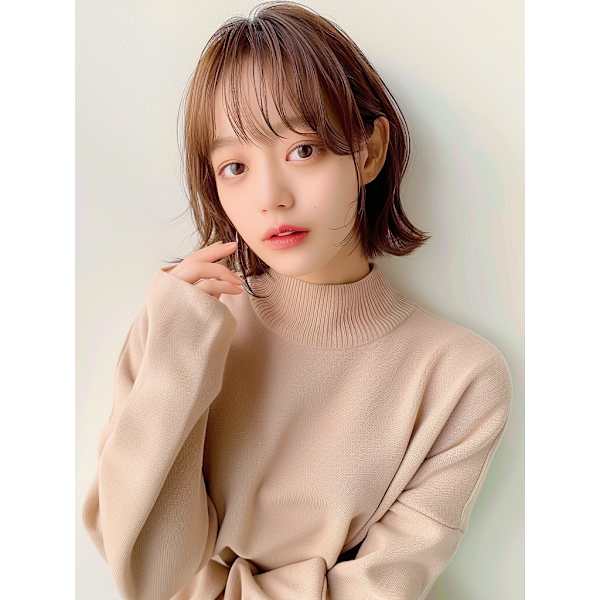 【人気当店No.1メニュー】小顔似合わせカット＋カラー＋3stepTR！