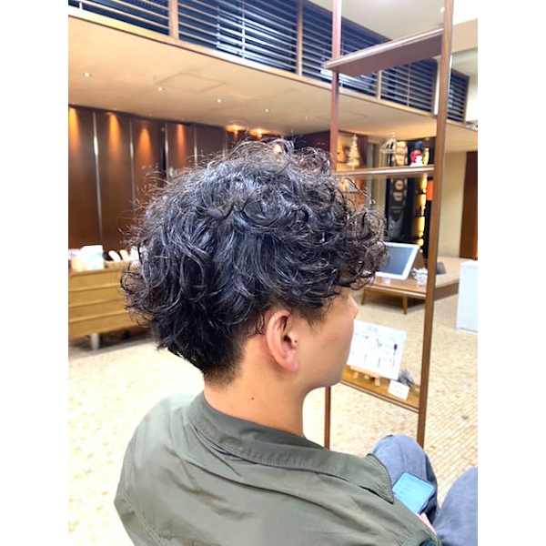 【スタイリスト豊岡を指名の方のみ】メンズカット×デザインパーマ￥11550→￥9240