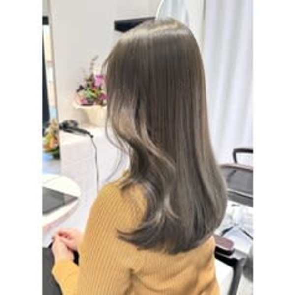 【新規限定】透明感カラー＋トリートメント ￥13500→