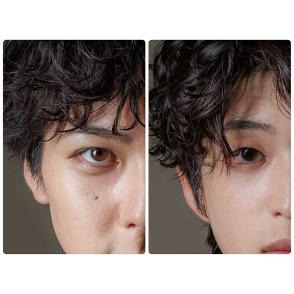 眉毛スタイリング＋顔の角質ケア2200［大宮／メンズ／眉毛］