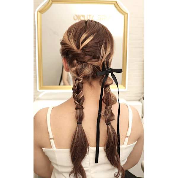 9:00～デザインヘアセット